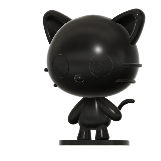 👋 Chococat (チョコキャット, Chokokyatto) from Hello kitty・Free